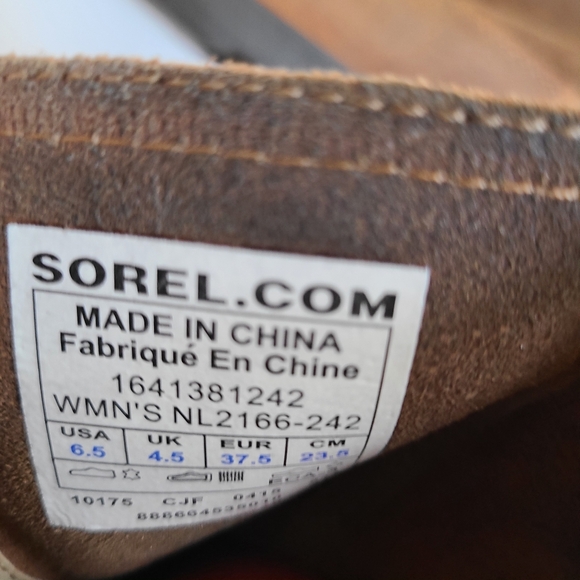 Sorel Major Pull On Leather Boots. - Picture 8 of 8